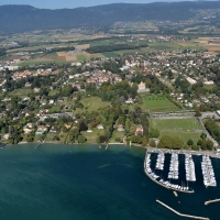 Prangins vu d'en haut